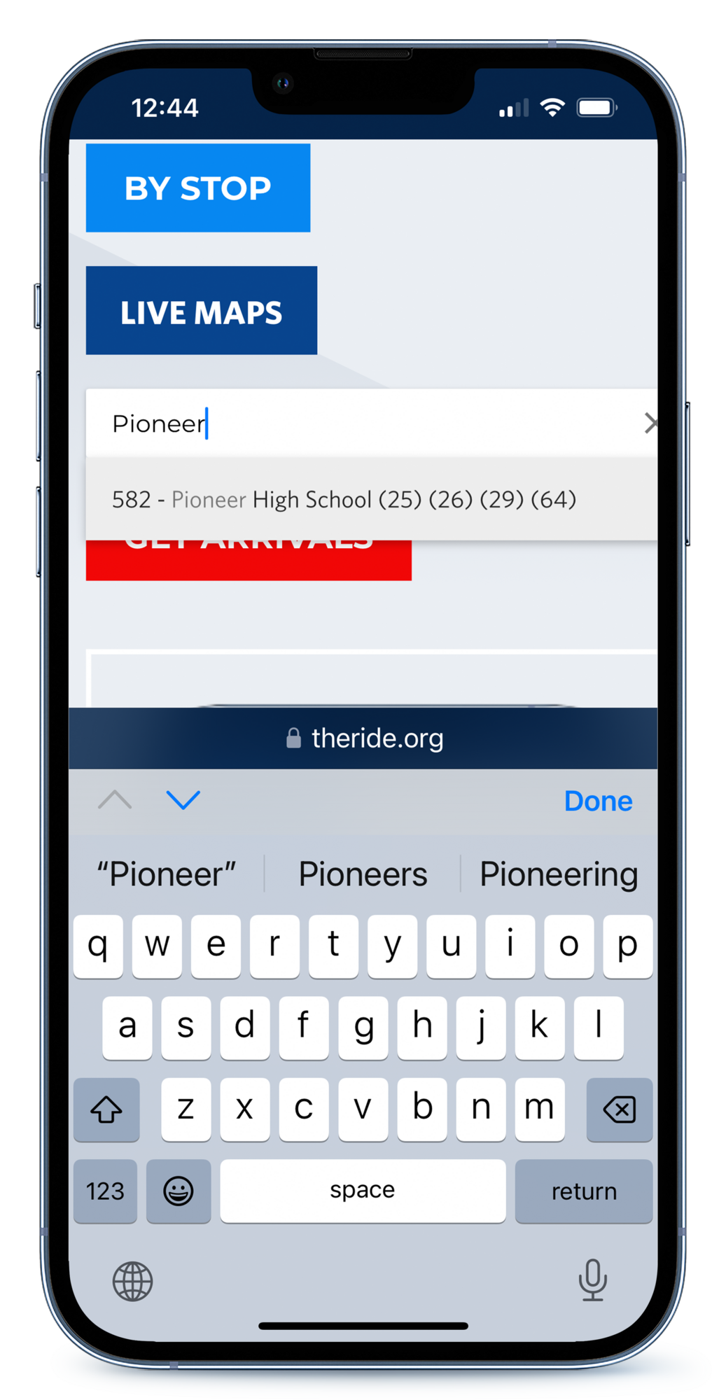 Bus Stop Lookup TheRide Bus Stop Lookup TheRide