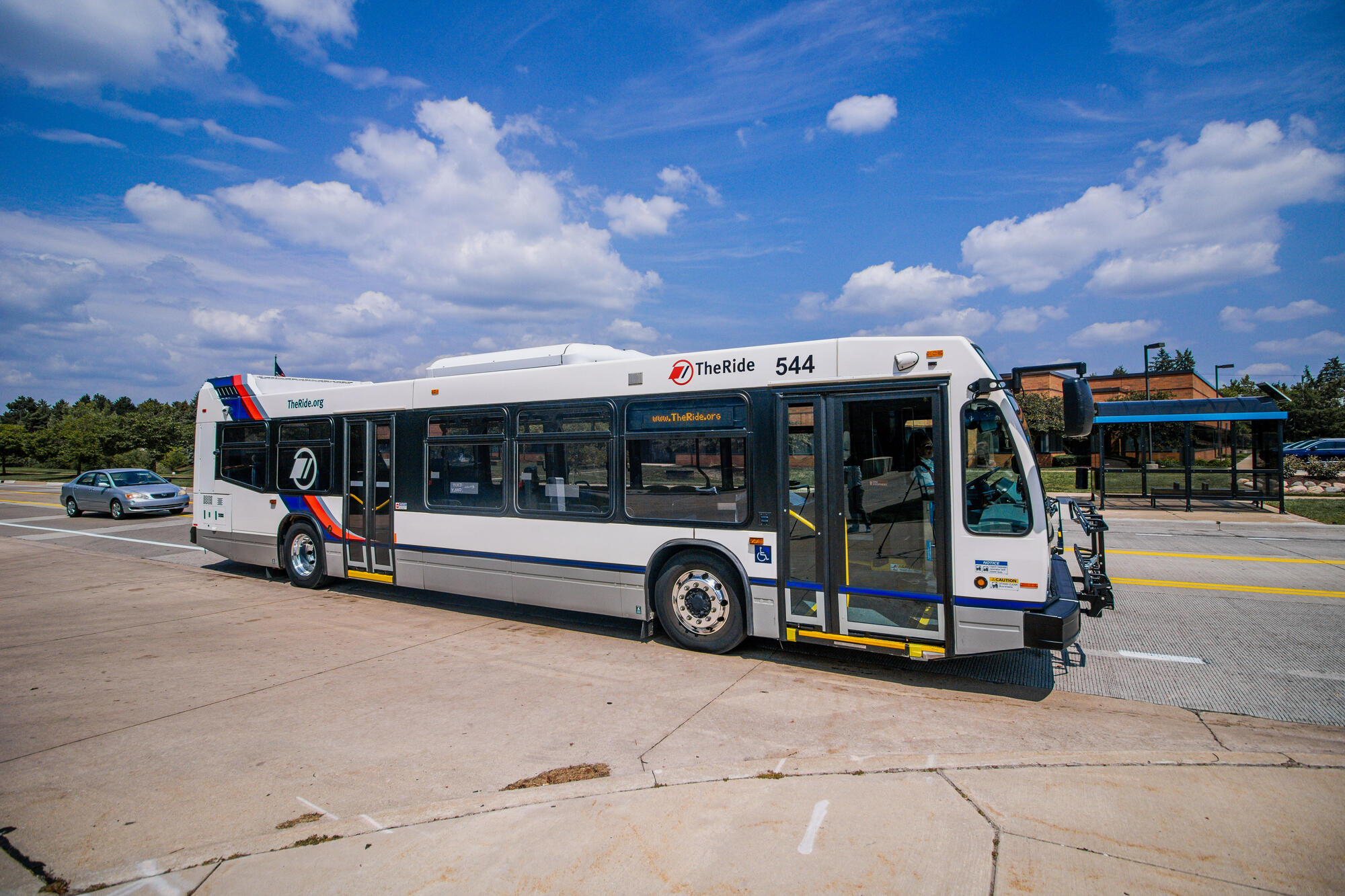 Picture of a TheRide Bus