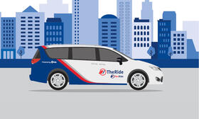 Decorative: FlexRide Car Graphic